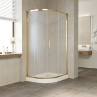 Душевой уголок Vegas Glass ZS-F Tur Novo 120*90 09 10 профиль золото, стекло сатин