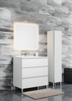 Тумба с раковиной Sanvit Авеню 3 90, белая