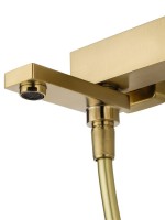 Смеситель для ванны с душем Wonzon & Woghand Cube WW-88639016-BG брашированное золото