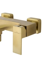 Смеситель для ванны с душем Wonzon & Woghand Cube WW-88639016-BG брашированное золото Смеситель для ванны с душем Wonzon & Woghand Cube WW-88639016-BG брашированное золото