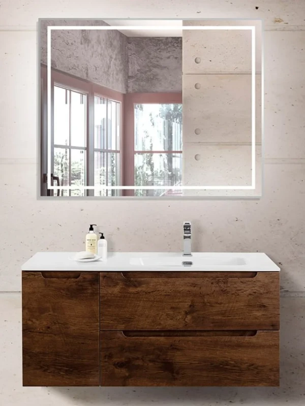 Мебель для ванной комнаты BelBagno Etna R, 100 rovere moro