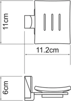 Набор Стакан Wasserkraft Exter K-5228 + Мыльница K-5229