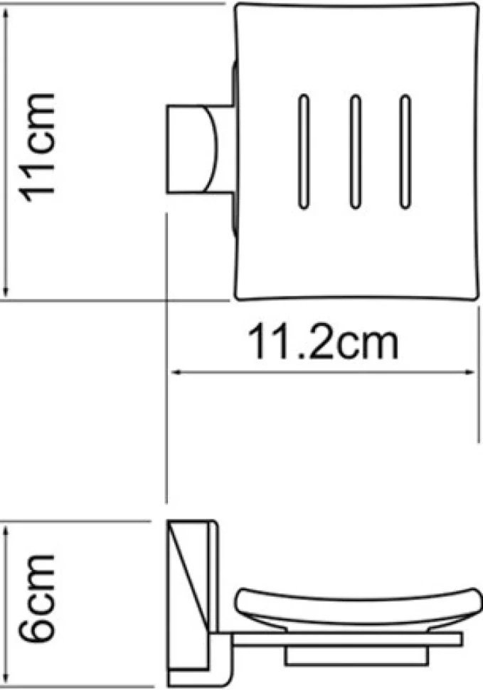 Набор Стакан Wasserkraft Exter K-5228 + Мыльница K-5229