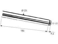 Душевая лейка Remer 317MMX