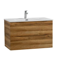 Тумба с раковиной BelBagno Marino-cer-n 90 подвесная, rovere rustico