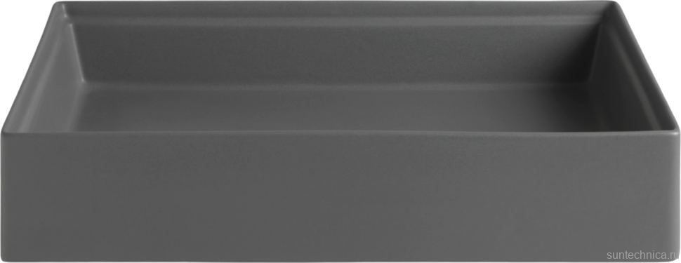 Накладная раковина ArtCeram Scalino 55 grigio oliva