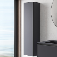 Шкаф-пенал для ванной Armadi Art Quatro anthracite