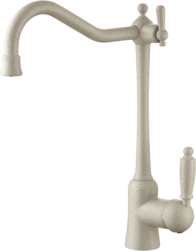 Смеситель для кухни Kaiser Vincent 31944-4 песочный мрамор