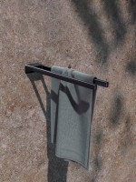 Держатель для полотенец Keuco Aveno 14618 матовый черный Держатель для полотенец Keuco Aveno 14618 матовый черный