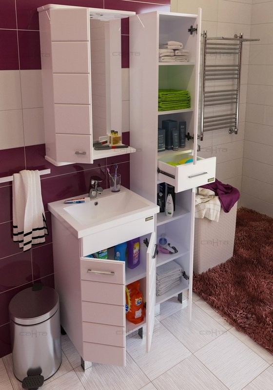 Мебель для ванной комнаты СаНта Омега 50 напольная