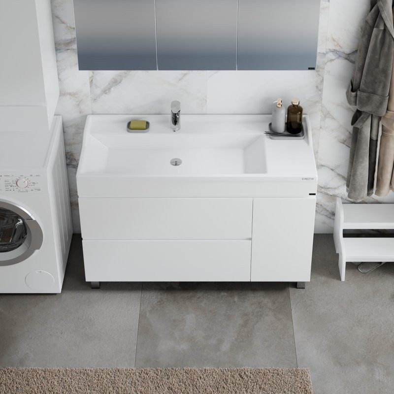 Тумба с раковиной СаНта Марс Марс 120 напольная