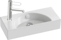 Раковина маленькая в туалет Jacob Delafon Odeon Rive Gauche EGO112-55-00 L