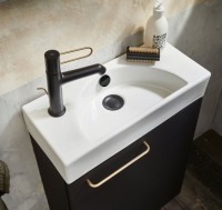 Раковина маленькая в туалет Jacob Delafon Odeon Rive Gauche EGO112-55-00 L