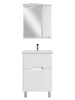 Мебель для ванной комнаты SanStar Ориана 60 напольная, раковина Cersanit Como 60