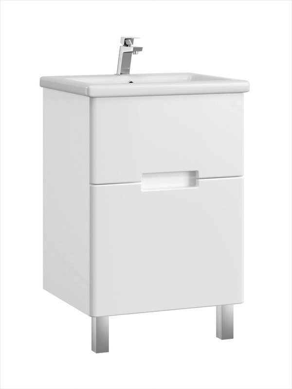 Мебель для ванной комнаты SanStar Ориана 60 напольная, раковина Cersanit Como 60