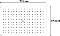 Верхний душ BOND Cube B03-9988 черный матовый