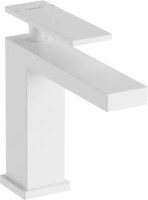 Смеситель для раковины Hansgrohe Tecturis E 110 73010700 матовый белый