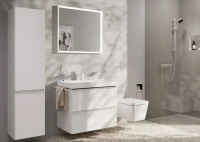 Смеситель для раковины Hansgrohe Tecturis E 110 73010700 матовый белый Смеситель для раковины Hansgrohe Tecturis E 110 73010700 матовый белый