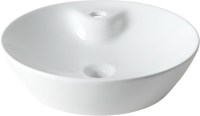 Накладная раковина Allen Brau Fantasy Round 45, с отверстием для смесителя, белая Накладная раковина Allen Brau Fantasy Round 45, с отверстием для смесителя, белая