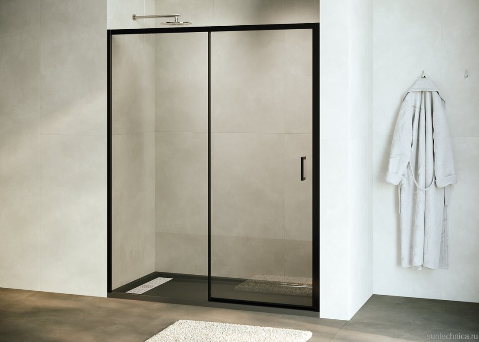 Душевая дверь в нишу RGW Passage PA-017B 170 см, профиль черный