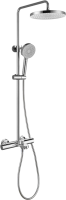 Душевая стойка AQUATEK AQ2043CR с термостатом, хром