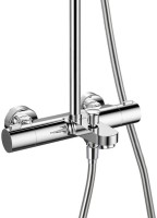 Душевая стойка AQUATEK AQ2043CR с термостатом, хром