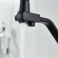 Смеситель для кухни Shevanik S968H с гибким изливом, черный