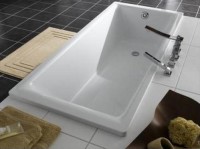 Стальная ванна Kaldewei Ambiente Puro 653 180x80 см, пристенная, на ножках