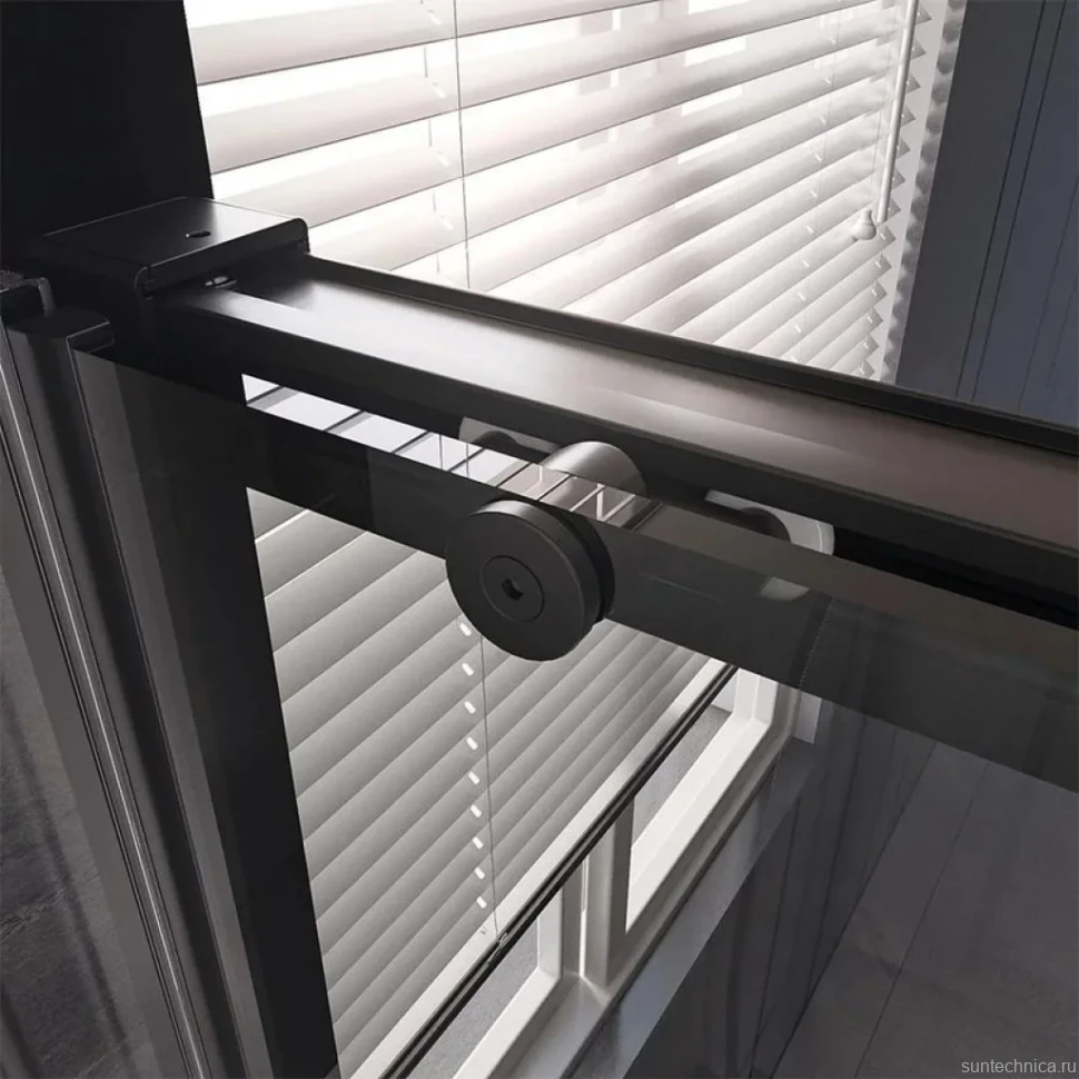 Душевой уголок Veconi Premium Trento PTC-SP-40B 120x90, профиль черный матовый, стекло прозрачное