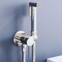Гигиенический душ RGW Shower Panels SP-211 со смесителем, С ВНУТРЕННЕЙ ЧАСТЬЮ, хром