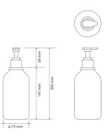 Дозатор для жидкого мыла Bemeta Hotel 131567700 настольный, белый Дозатор для жидкого мыла Bemeta Hotel 131567700 настольный, белый