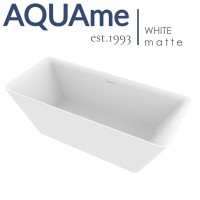 Ванна AQUAme акриловая отдельностоящая AQM3502MW