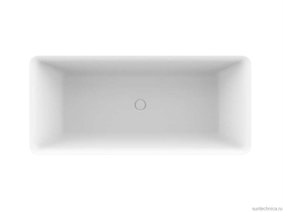 Ванна AQUAme акриловая отдельностоящая AQM3502MW