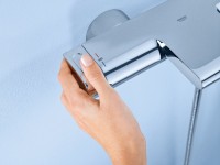 Душевой комплект Термостат Grohe Grohtherm 2000 New 34174001 + Стойка Tempesta Cosmopolitan System 250 26675000