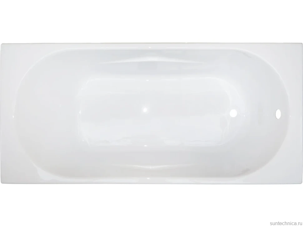 Акриловая ванна Royal Bath Tudor RB 407702 160x70 см, пристенная, белая, на ножках
