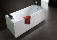 Акриловая ванна Royal Bath Tudor RB 407702 160x70 см, пристенная, белая, на ножках