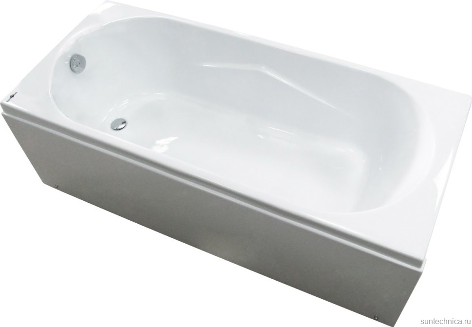 Акриловая ванна Royal Bath Tudor RB 407702 160x70 см, пристенная, белая, на ножках