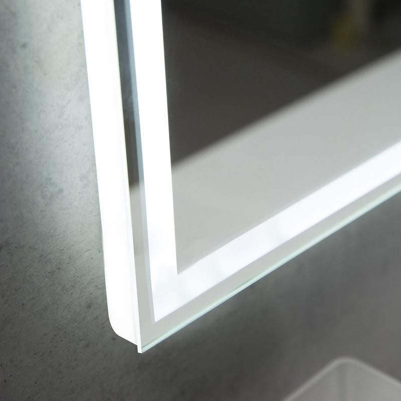 Зеркало BelBagno SPC-GRT-1000-800-LED-TCH-SND с голосовым управлением и подогревом