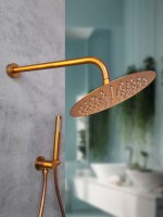 Душевой комплект AltroBagno Unione AltroBagnoUnione040109BC С ВНУТРЕННЕЙ ЧАСТЬЮ, матовая медь