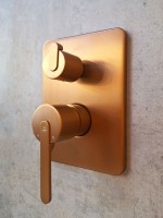 Душевой комплект AltroBagno Unione AltroBagnoUnione040109BC С ВНУТРЕННЕЙ ЧАСТЬЮ, матовая медь