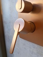 Душевой комплект AltroBagno Unione AltroBagnoUnione040109BC С ВНУТРЕННЕЙ ЧАСТЬЮ, матовая медь