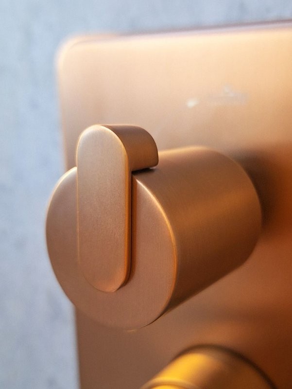 Душевой комплект AltroBagno Unione AltroBagnoUnione040109BC С ВНУТРЕННЕЙ ЧАСТЬЮ, матовая медь