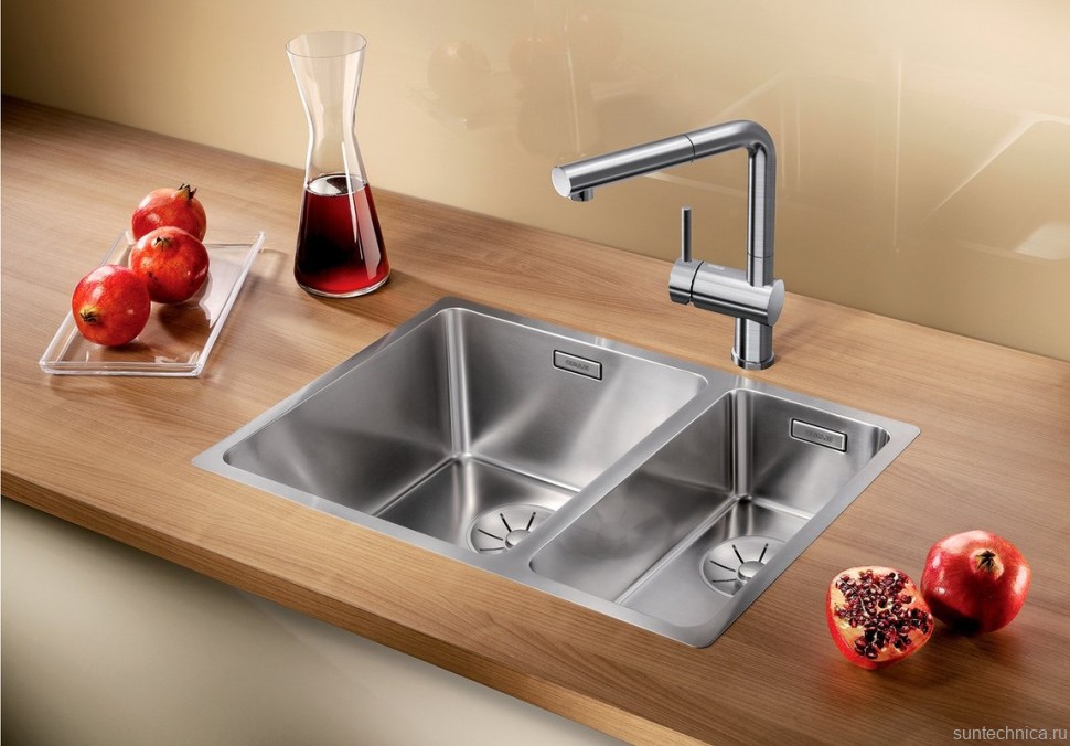 Комплект Мойка Blanco Andano 340/180-IF L + Измельчитель Franke
