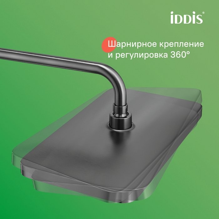 Душевая стойка IDDIS Parker PARGM3Fi06 матовый графит