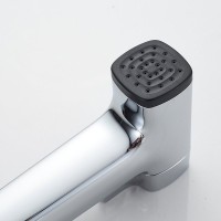 Гигиенический душ Rose R1505F-1 со смесителем, белый, хром