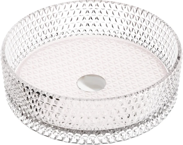 Накладная раковина Ceramicanova Cristal CN6061 розовая