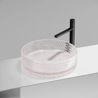 Накладная раковина Ceramicanova Cristal CN6061 розовая