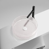 Накладная раковина Ceramicanova Cristal CN6061 розовая