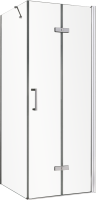 Душевой уголок Abber Zart AG08070P-S71 70х70, профиль хром, стекло прозрачное