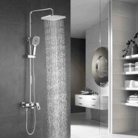 Душевая стойка Shevanik S8236 хром